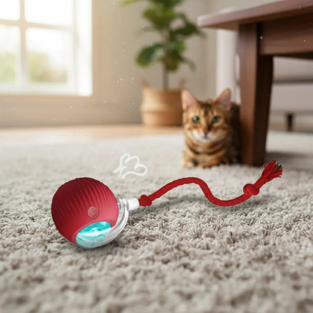 Pelota Interactiva Catnip para Gatos